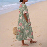 Blanca - Vestido Midi Floral Retro