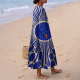 Carlina - Vestido de Verano con Patrón Gráfico