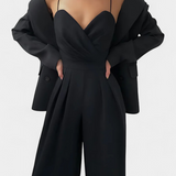 Romily Mono Sexy with Straps and Wide Leg Elegant
