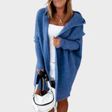 Marcela | Oversized Hooded Knit Cardigan