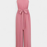 Nyree Asymmetrical Mono with Cut-Out and Bow Sleeve