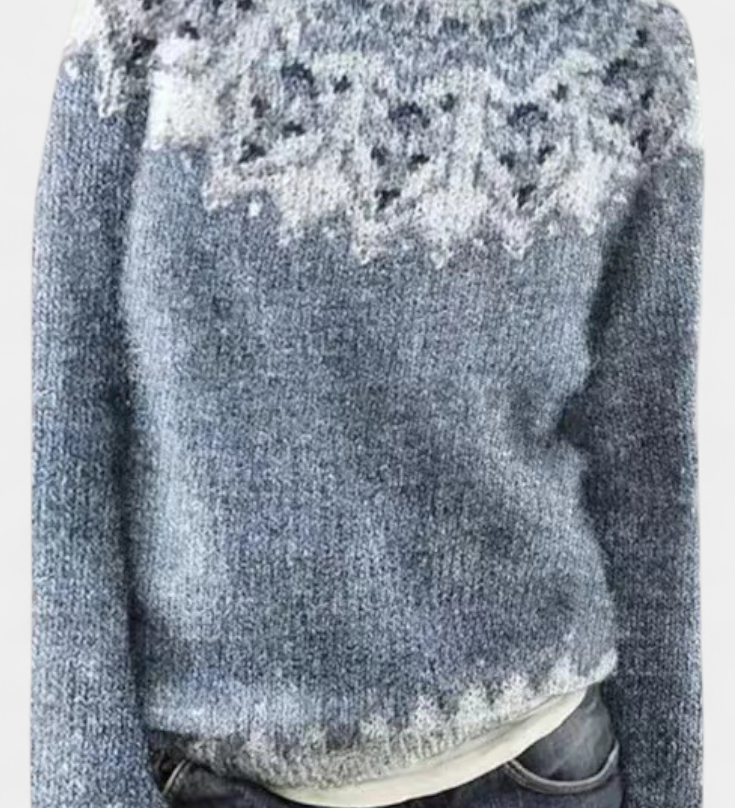 Jolessa Nordic Pattern Knit Jumper