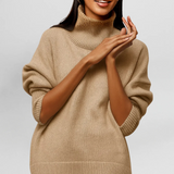 Stefanie High Neck Knitted Sweater