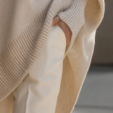 Oversized Sweater Poncho