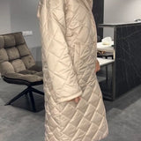 Beata | Reversible Padded Coat with Leopard Lining