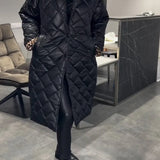 Beata | Reversible Padded Coat with Leopard Lining