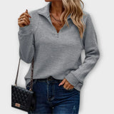 Olivia - Half-Zip Sweater