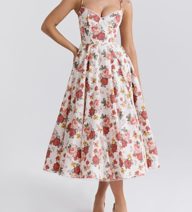 Arielle | Luxury Midi Dress