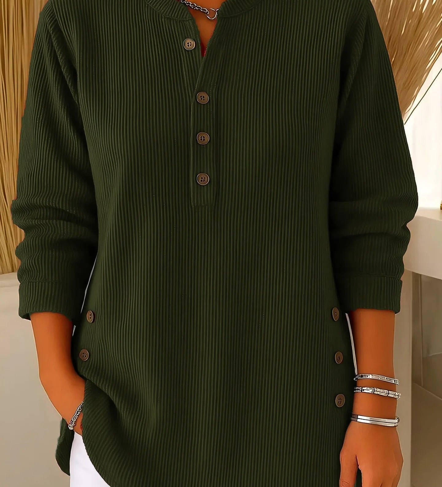 Elise Plain Knit Jumper with Long Sleeves