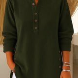 Elise Plain Knit Jumper with Long Sleeves