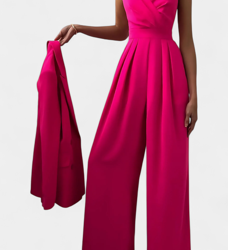 Romily Mono Sexy with Straps and Wide Leg Elegant