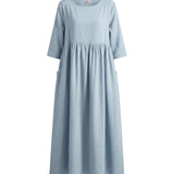Selina™ | Elegant and Flattering Cotton Dress