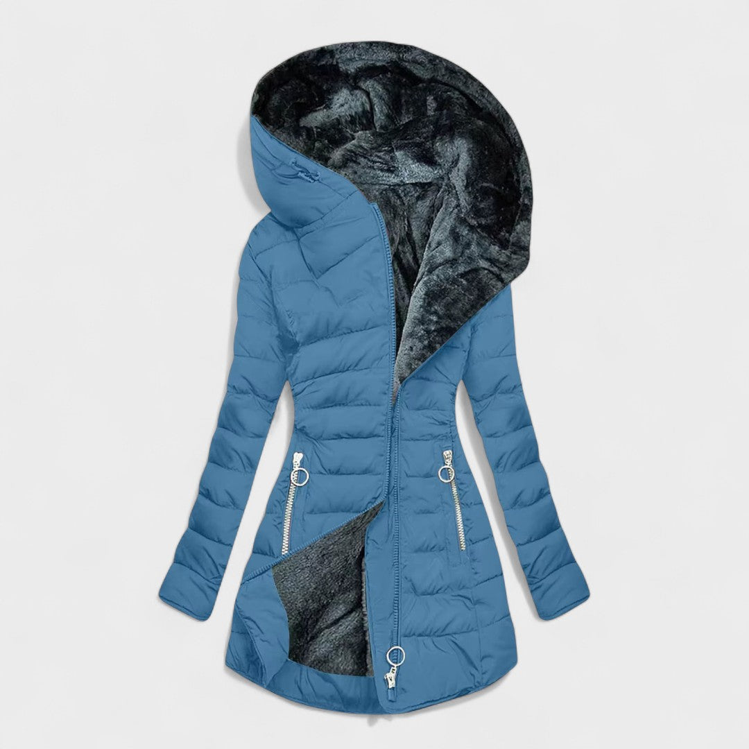 Beatrice™ | Warm Coat with Faux Fur Lining