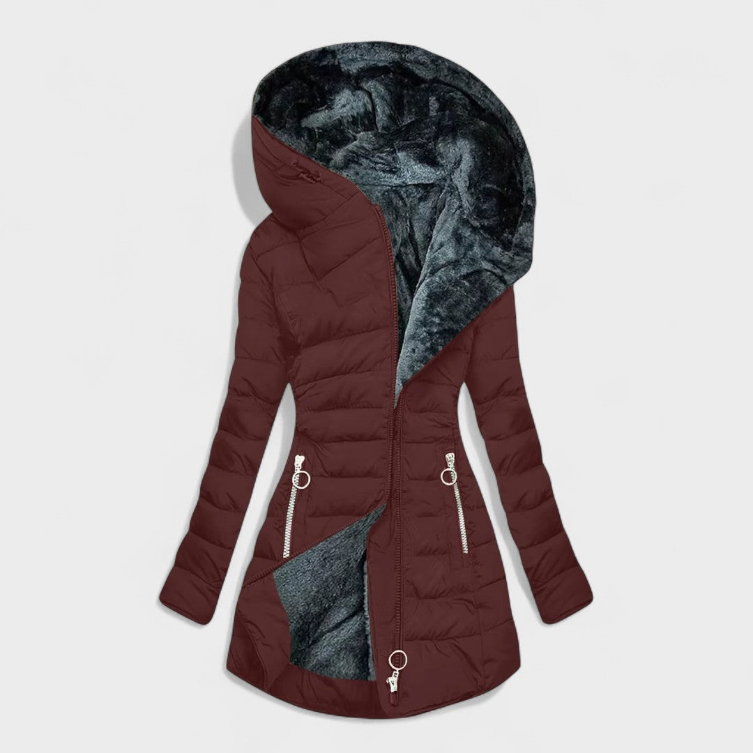 Beatrice™ | Warm Coat with Faux Fur Lining