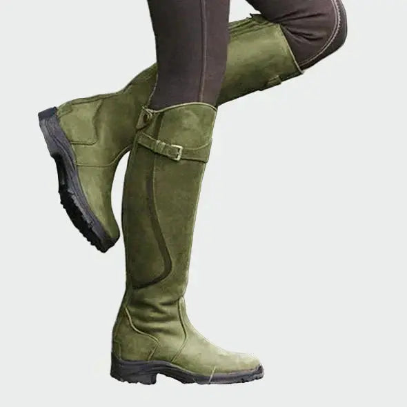 Maribela - High Leather Riding Boots for Women